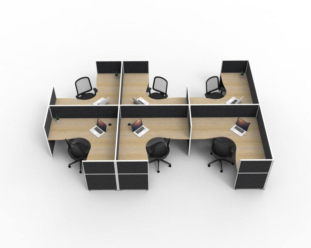 SHUSH30 Corner Workstations (1800W x 25H x 1500D) image