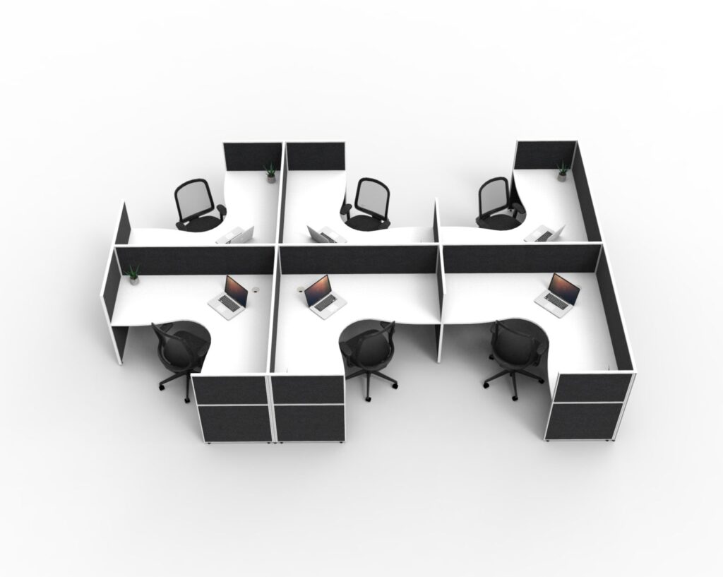 SHUSH30 Corner Workstations (1800W x 25H x 1800D) image