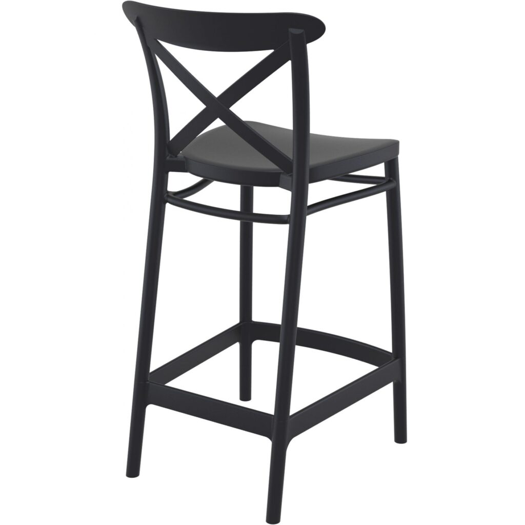 Cross Barstool 65 – White image