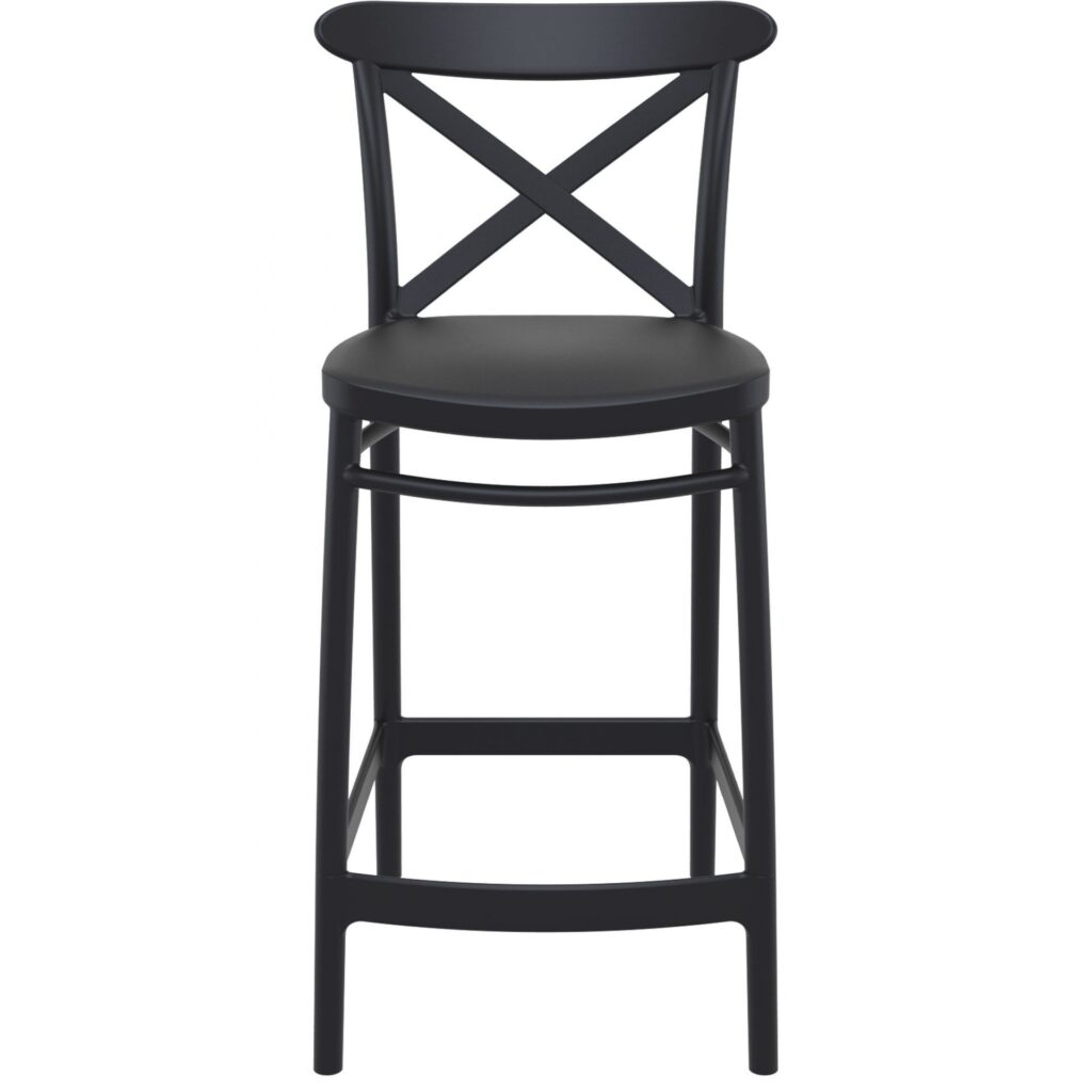 Cross Barstool 65 – White image