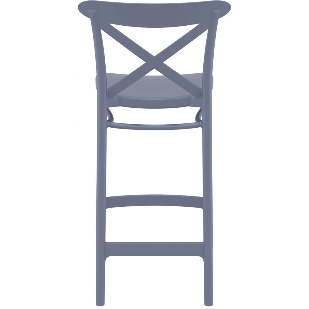 Cross Barstool 65 – White image