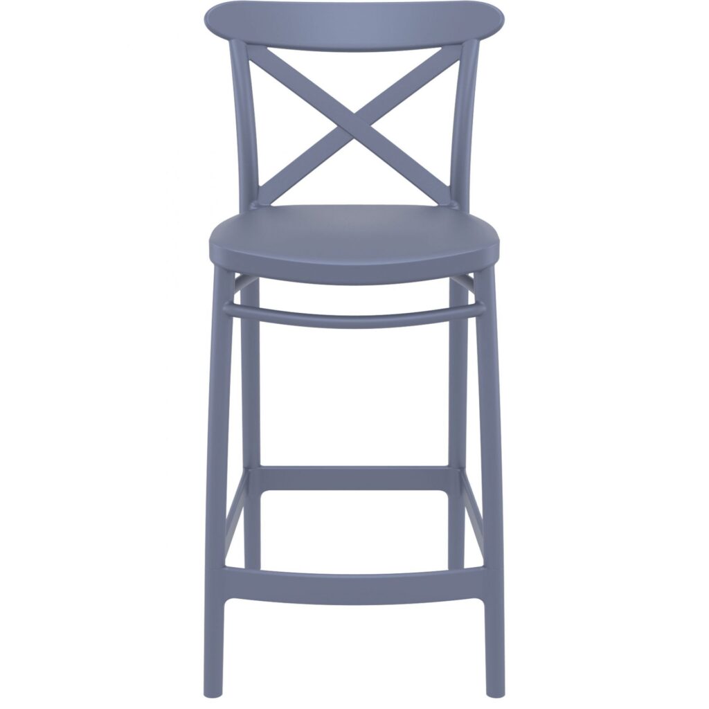 Cross Barstool 65 – White image