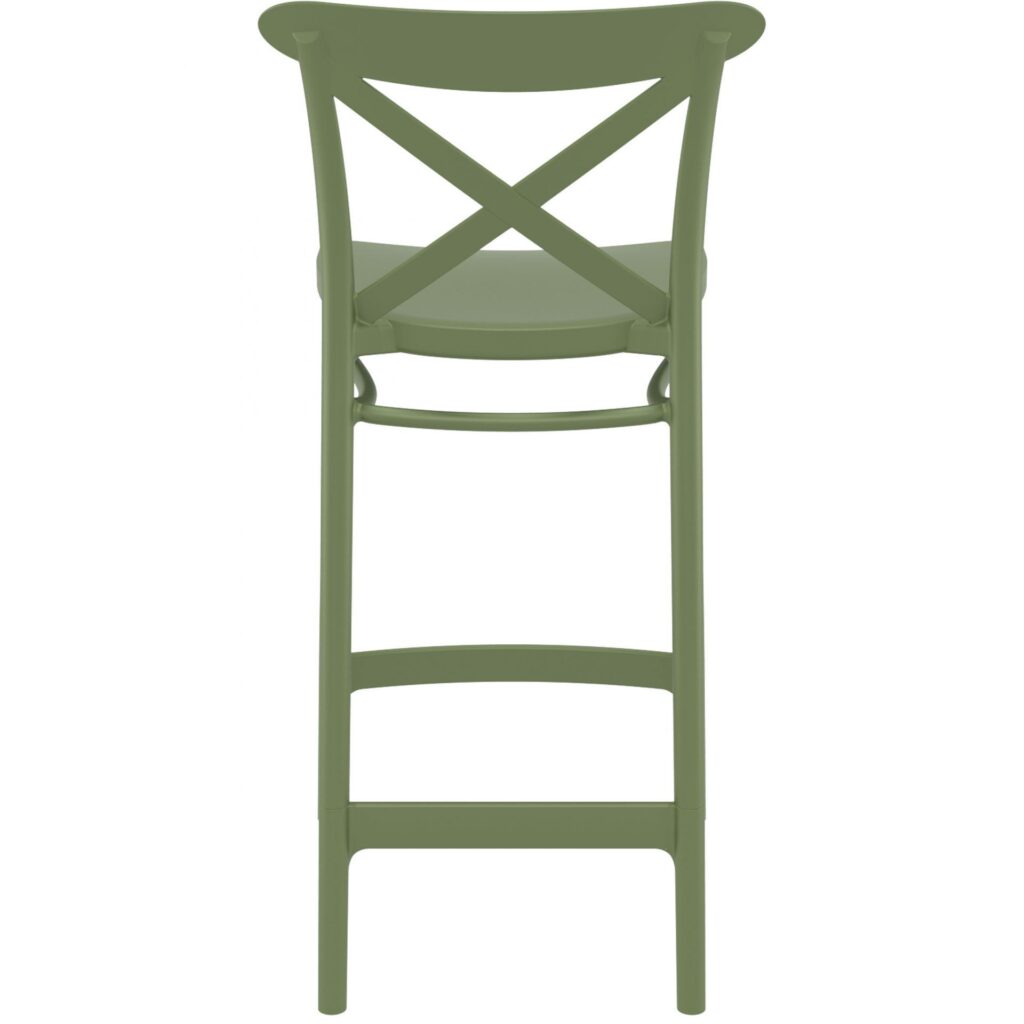 Cross Barstool 65 – White image