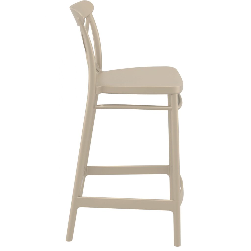 Cross Barstool 65 – White image