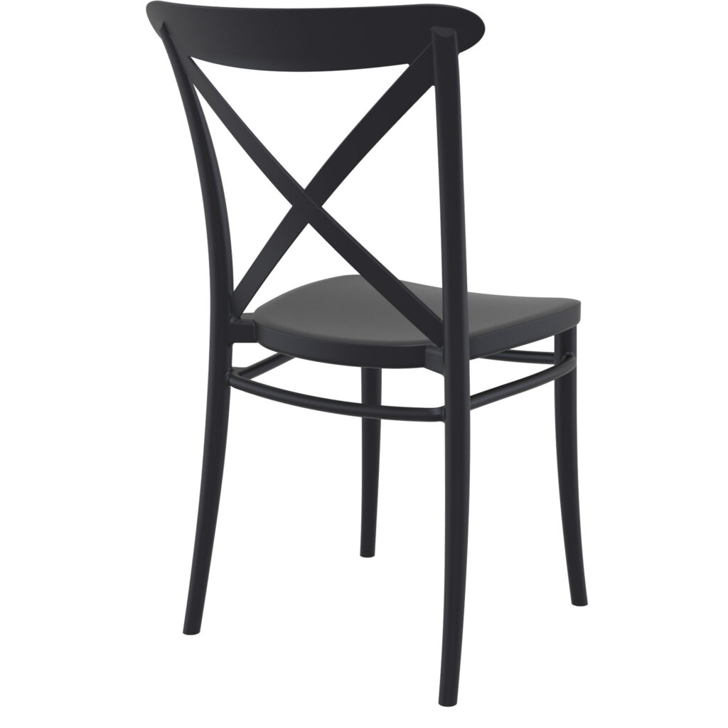 Cross Chair – Black image