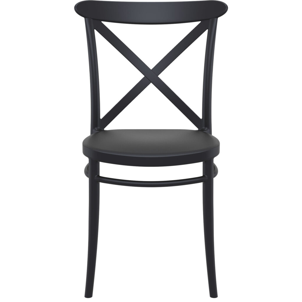 Cross Chair – Black image