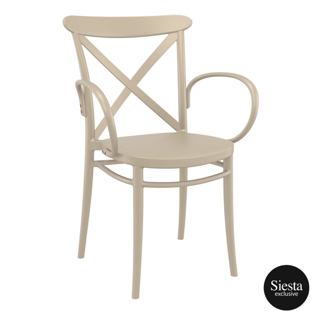 Cross XL Armchair – Taupe image