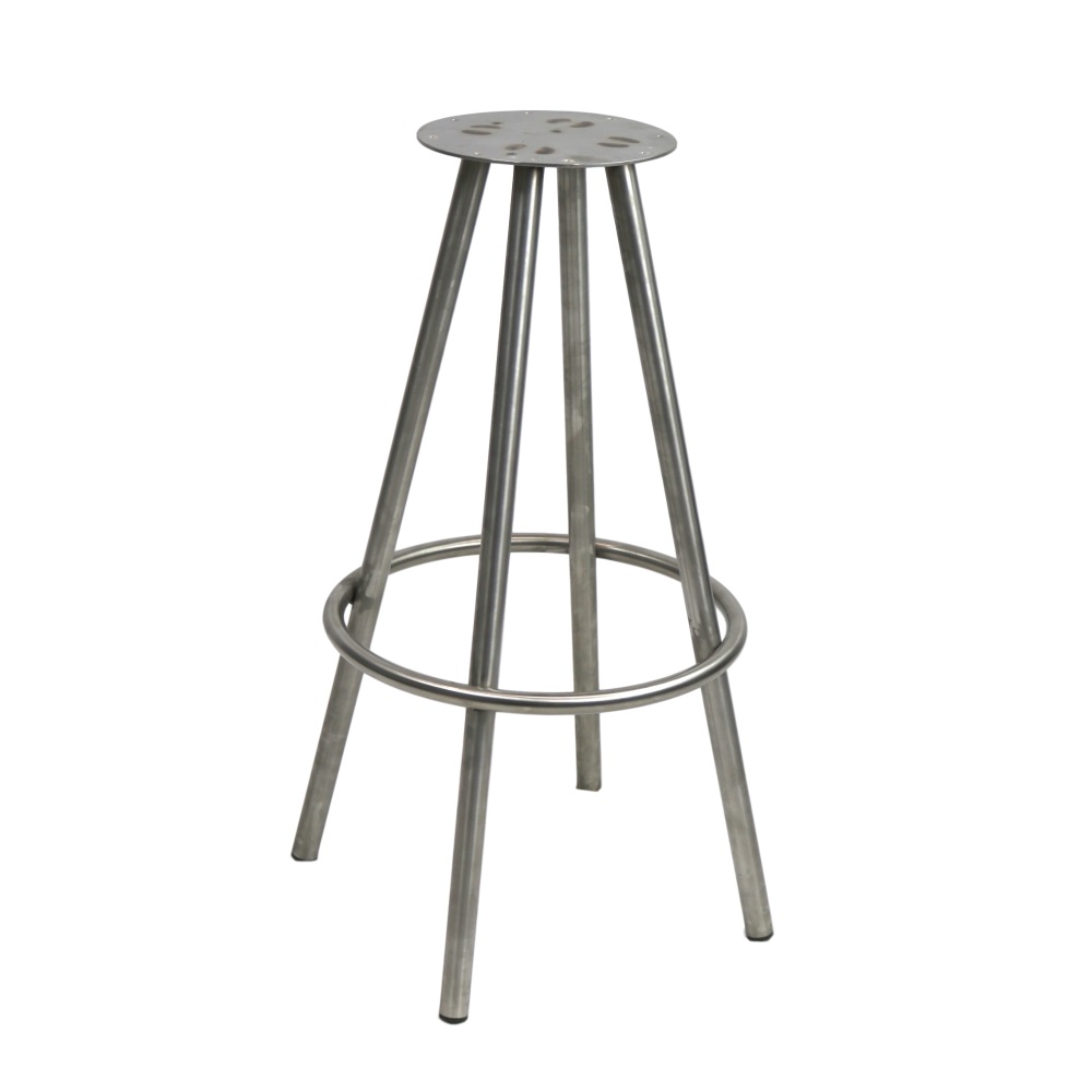 Cruza Stool (Frame Only) – Stainless Steel image