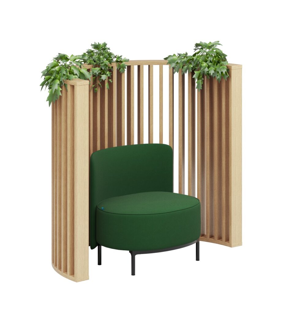 Curved Slat Wall image