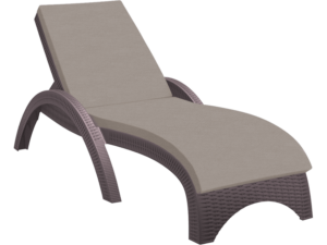Cushion Chocolate - Fiji Sunlounger (HQ Fabric)