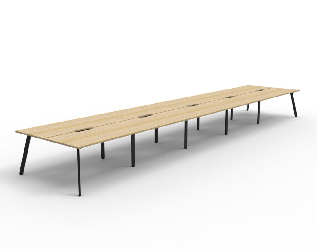 Eternity Double Sided Workstation (2400W x 730H x 1530D) image