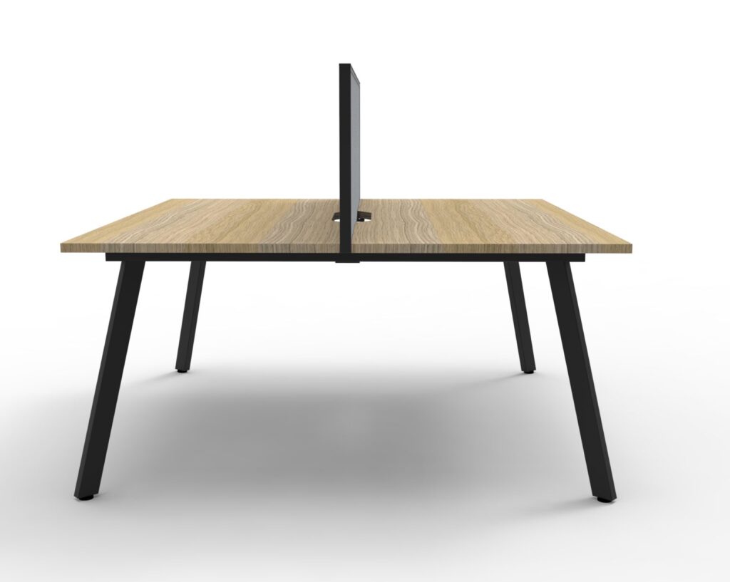 Eternity Double Sided Workstation With Screens (5400W x 1200H x 1530D) image