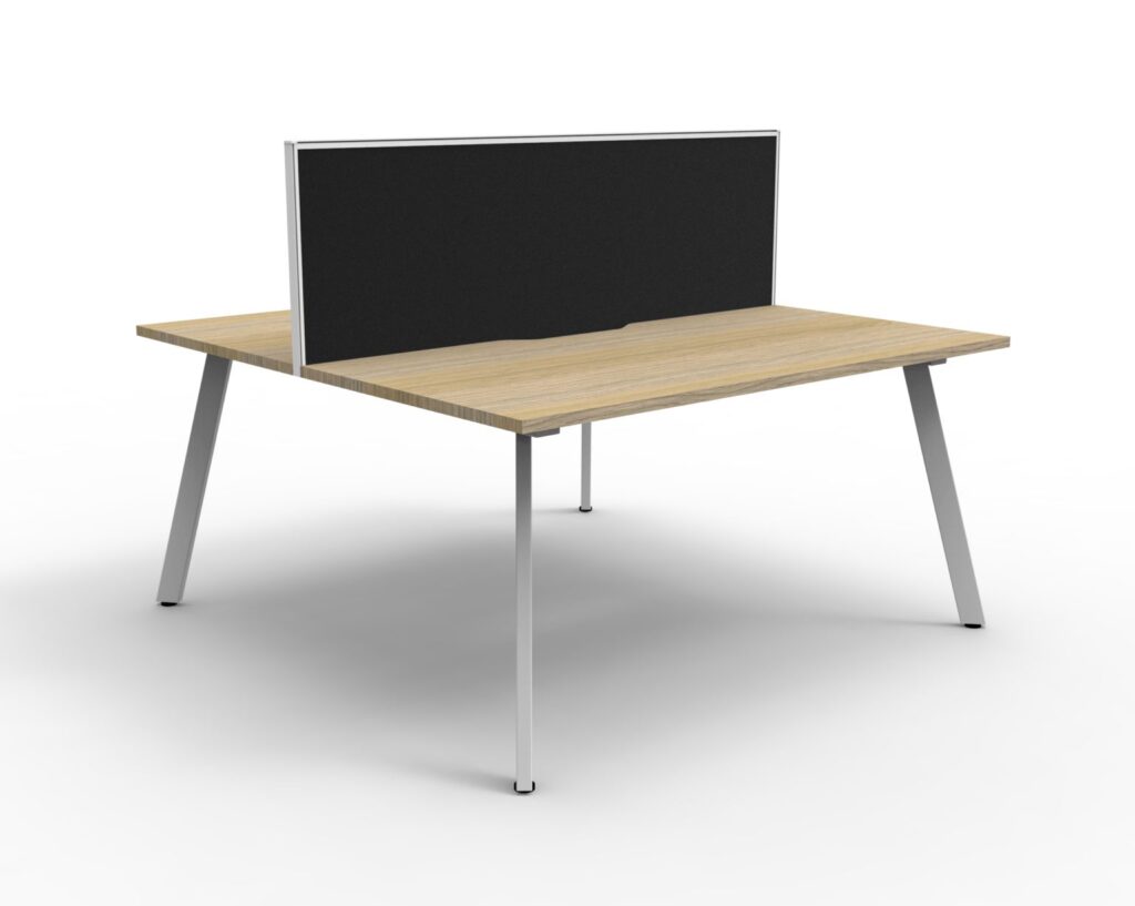 Eternity Double Sided Workstation With Screens (5400W x 1200H x 1530D) image