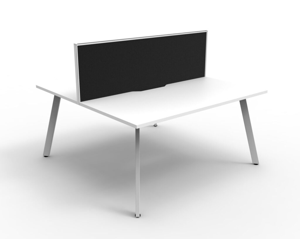 Eternity Double Sided Workstation With Screens (5400W x 1200H x 1530D) image