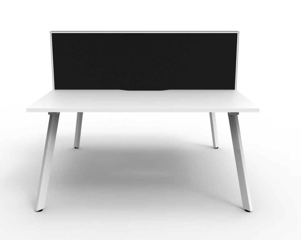 Eternity Double Sided Workstation With Screens (5400W x 1200H x 1530D) image