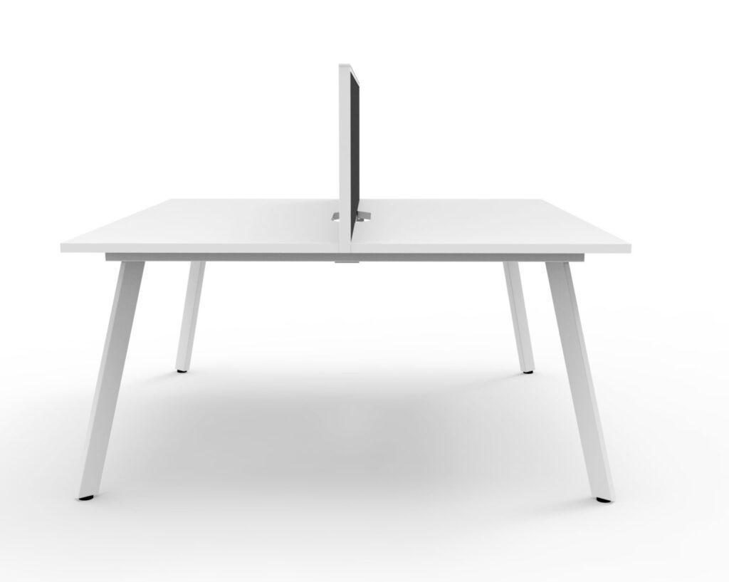 Eternity Double Sided Workstation With Screens (1500W x 1200H x 1530D) image