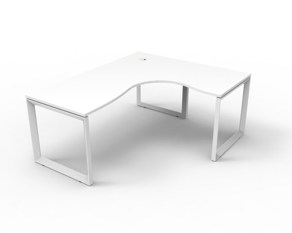 Deluxe Loop Leg Corner Workstation (1800W x 730H x 1500D) image