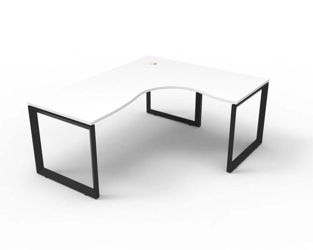 Deluxe Loop Leg Corner Workstation (1800W x 730H x 1500D) image