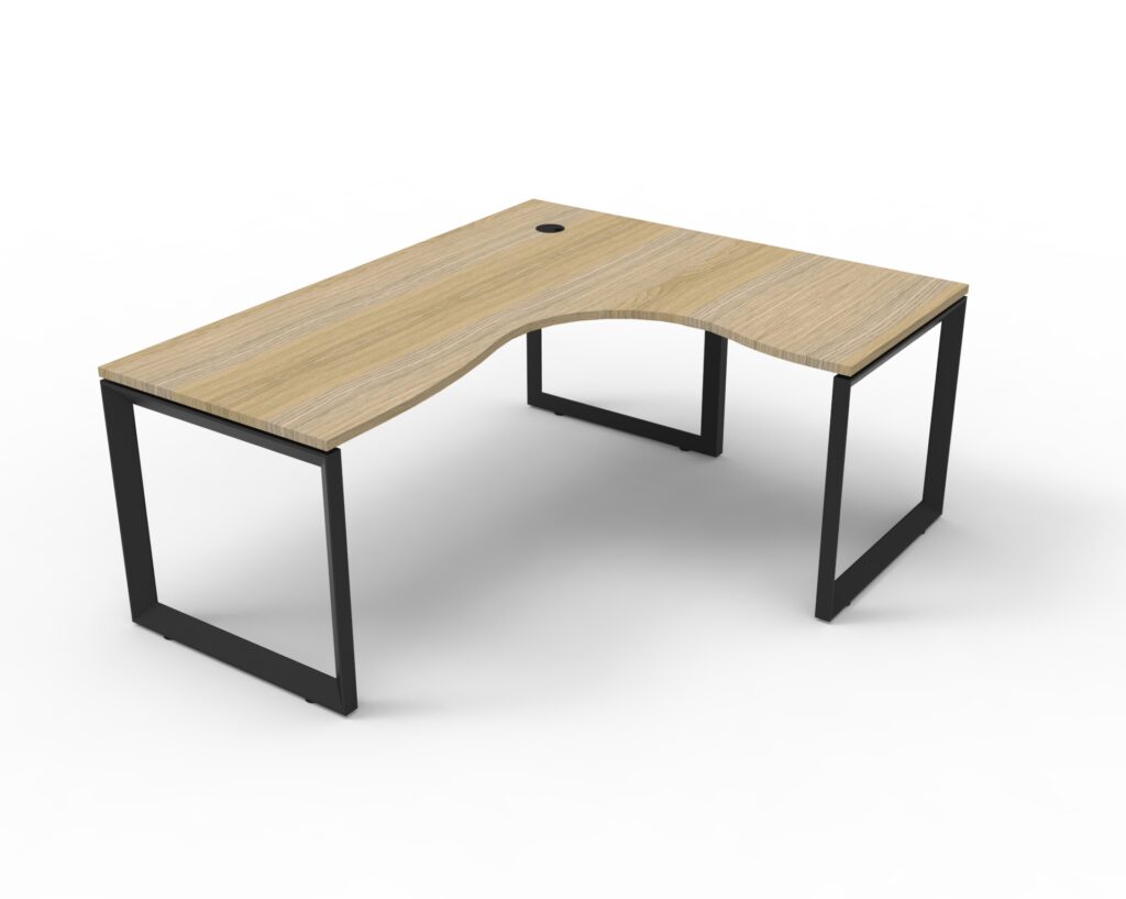 Deluxe Loop Leg Corner Workstation (1500W x 730H x 1500D) - Premier ...