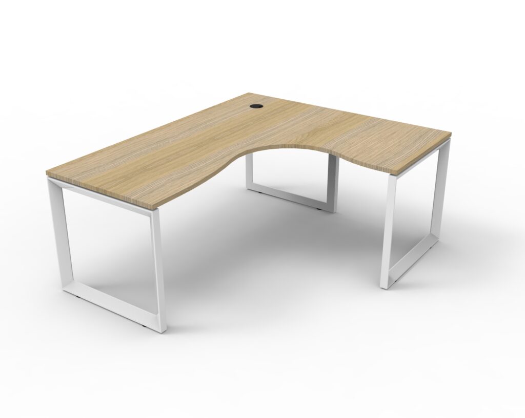 Deluxe Loop Leg Corner Workstation (3630W x 1200H x 3030D) image