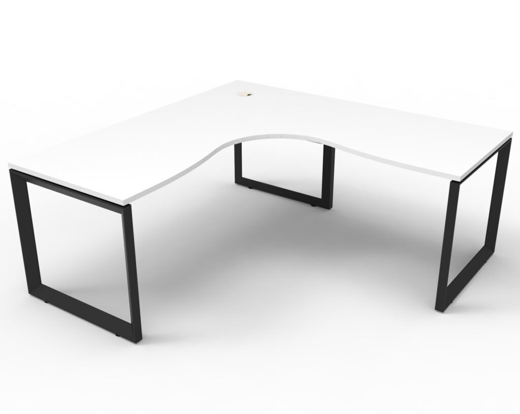 Deluxe Loop Leg Corner Workstation (1800W x 730H x 1800D) image