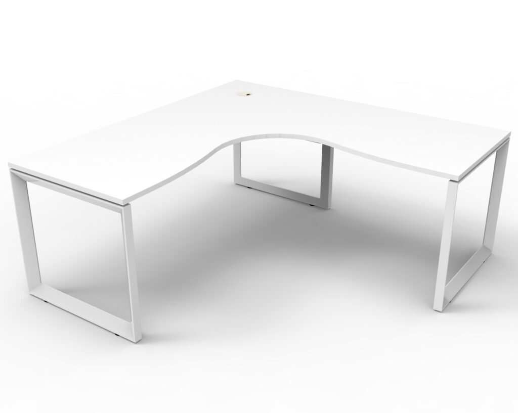 Deluxe Loop Leg Corner Workstation (1800W x 730H x 1800D) image