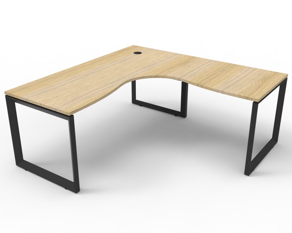 Deluxe Loop Leg Corner Workstation (1800W x 730H x 1800D) image