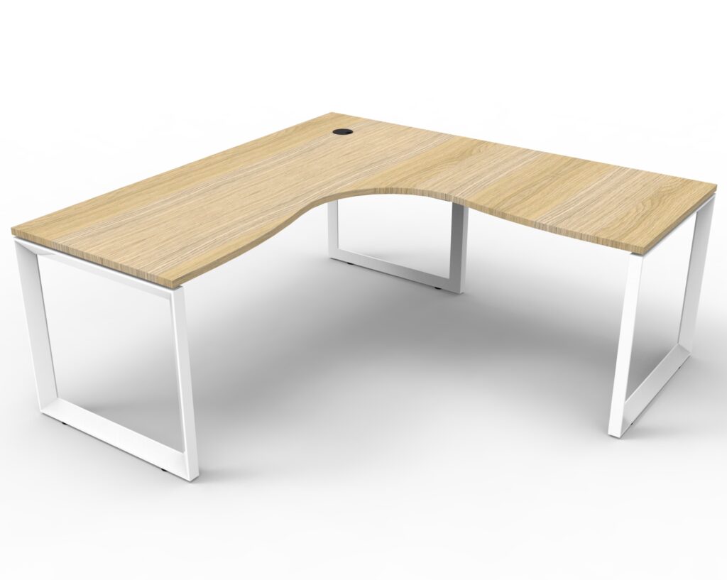 Deluxe Loop Leg Corner Workstation (1800W x 730H x 1500D) image