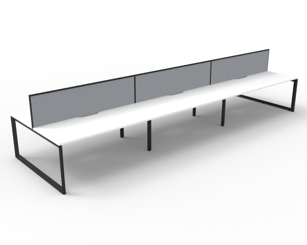 Deluxe Loop Leg Double With Screen (1500W x 1200H x 1530D) image