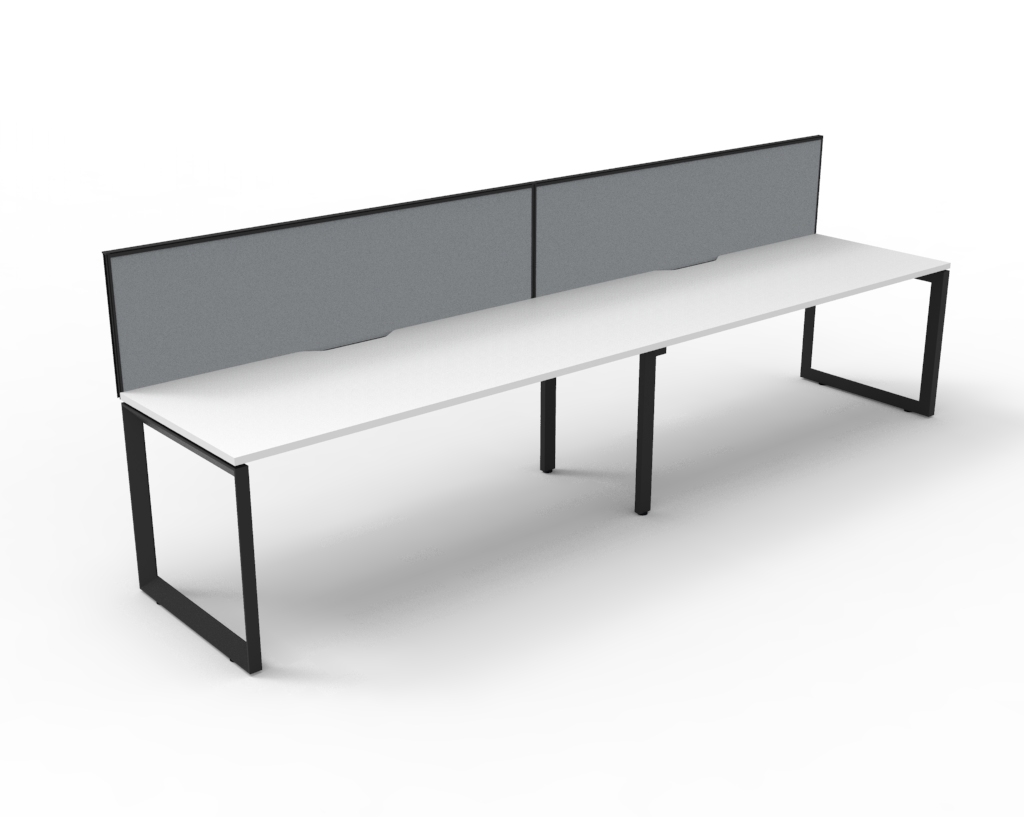 Deluxe Loop Leg Single With Screen (6000W x 1200H x 780D) image