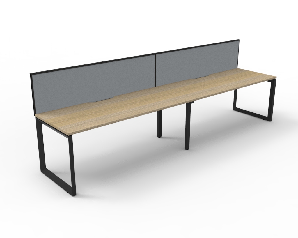 Deluxe Loop Leg Single With Screen (6000W x 1200H x 780D) image