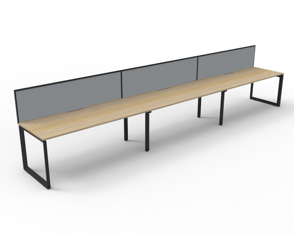 Deluxe Loop Leg Single With Screen (6000W x 1200H x 780D) image