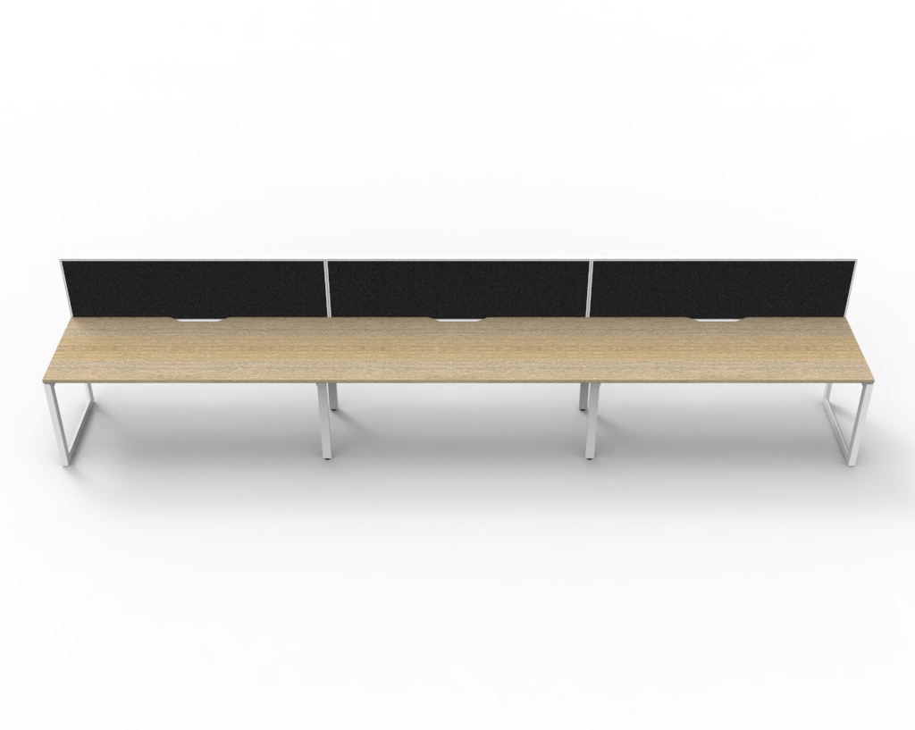 Deluxe Loop Leg Single With Screen (7200W x 1200H x 780D) image