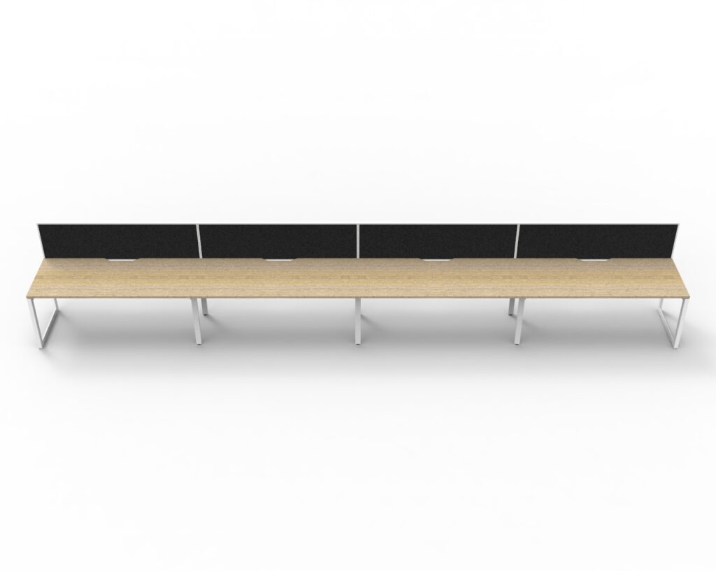 Deluxe Loop Leg Single With Screen (7200W x 1200H x 780D) image