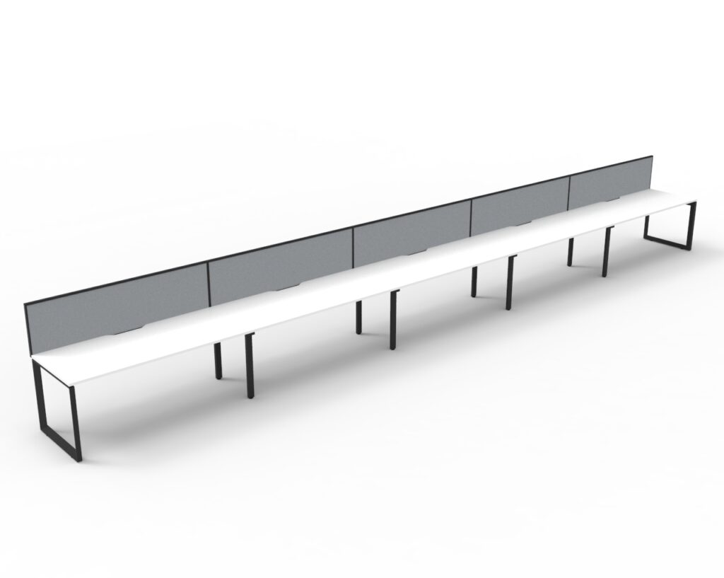 Deluxe Loop Leg Single With Screen (1800W x 1200H x 780D) image