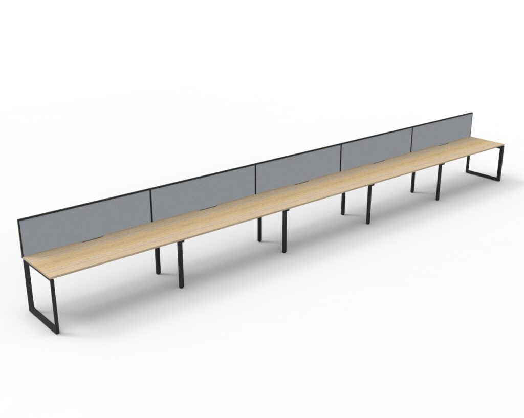 Deluxe Loop Leg Single With Screen (7200W x 1200H x 780D) image