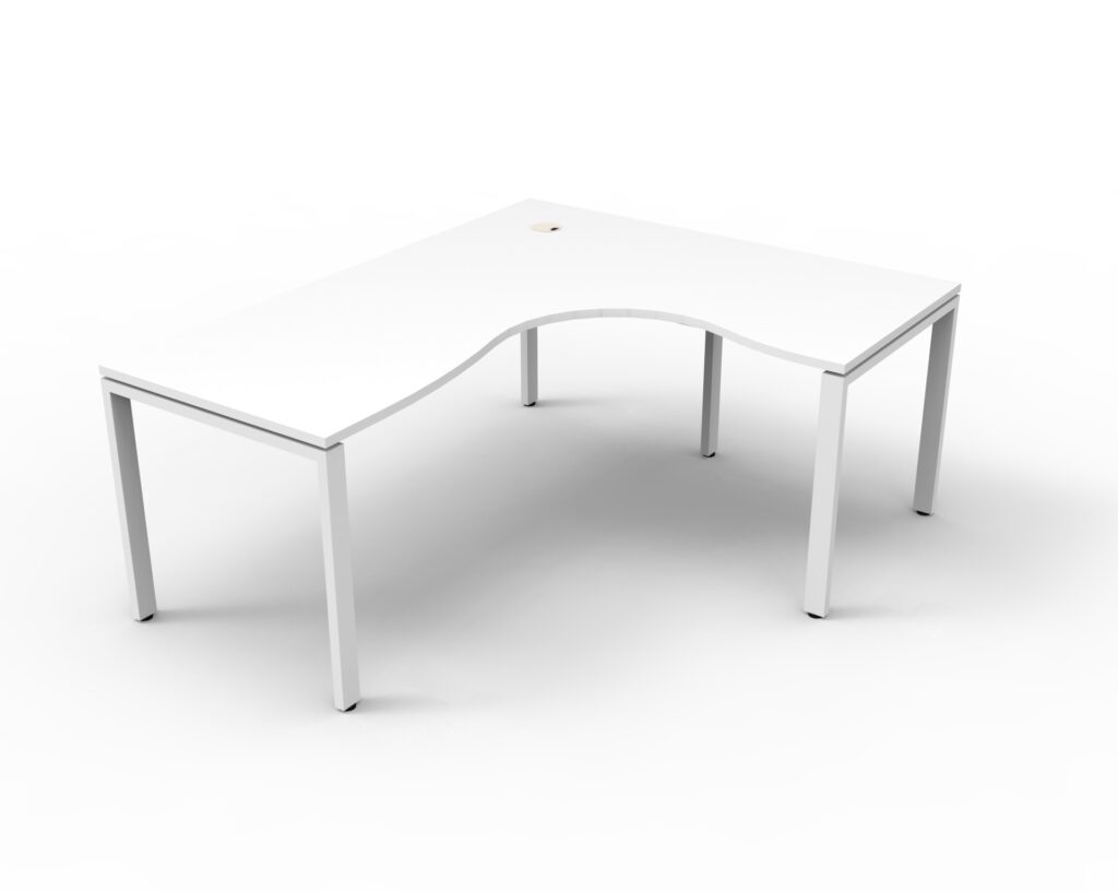 Deluxe Profile Leg Corner Workstation (1500W x 730H x 1500D) image