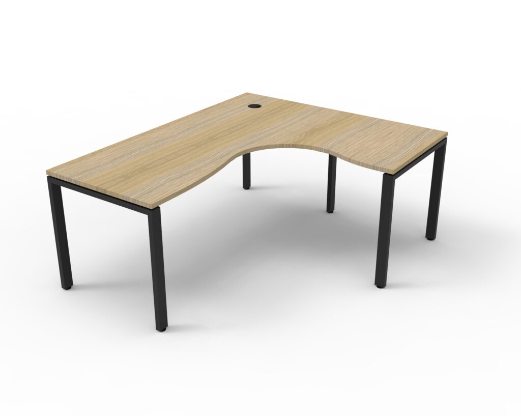 Deluxe Profile Leg Corner Workstation (1800W x 730H x 1500D) image