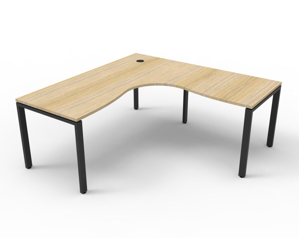 Deluxe Profile Leg Corner Workstation (3630W x 1200H x 3630D) image