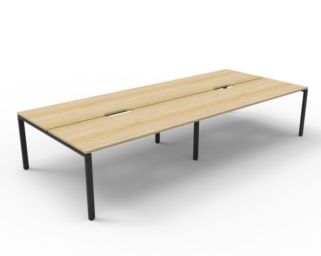 Deluxe Profile Leg Double No Screen (2400W x 730H x 1530D) image