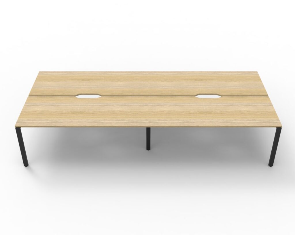 Deluxe Profile Leg Double No Screen (2400W x 730H x 1530D) image