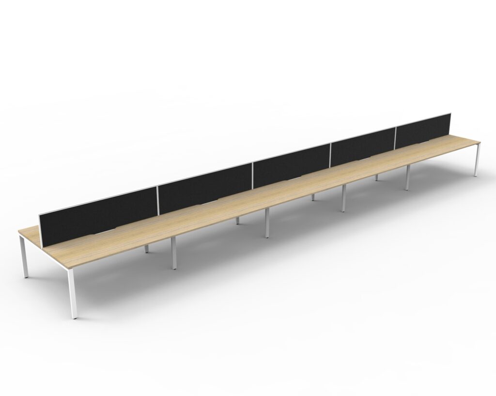 Deluxe Profile Leg Double With Screen (3000W x 1200H x 1530D) image