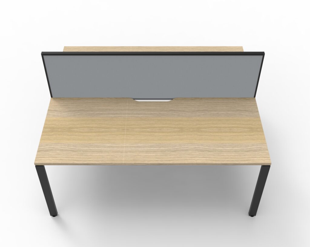 Deluxe Profile Leg Double With Screen (1500W x 1200H x 1530D) image