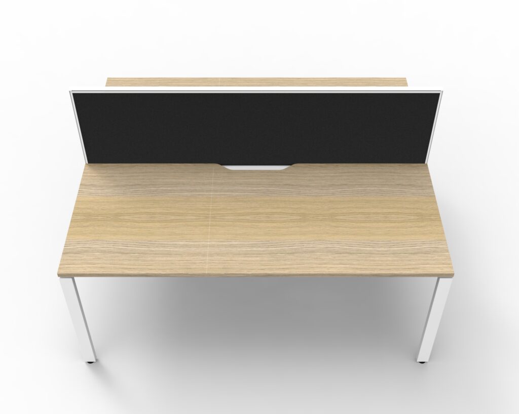 Deluxe Profile Leg Double With Screen (3000W x 1200H x 1530D) image