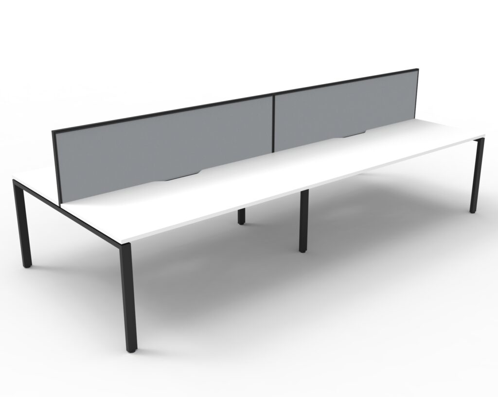 Deluxe Profile Leg Double With Screen (3000W x 1200H x 1530D) image