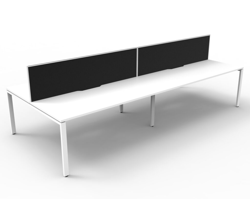 Deluxe Profile Leg Double With Screen (3000W x 1200H x 1530D) image
