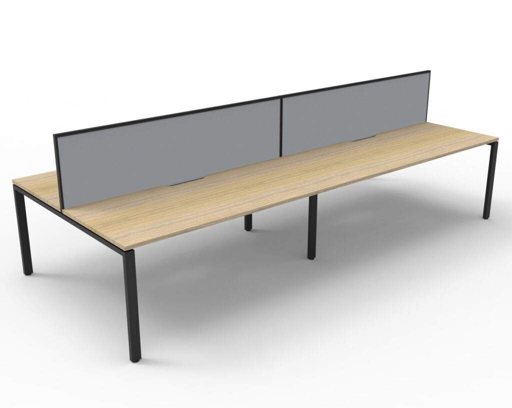 Deluxe Profile Leg Double With Screen (6000W x 1200H x 1530D) image