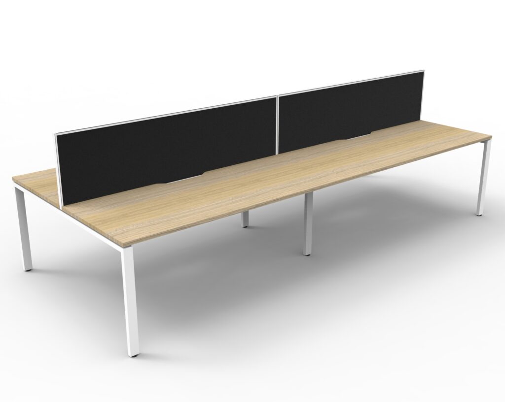 Deluxe Profile Leg Double With Screen (3000W x 1200H x 1530D) image