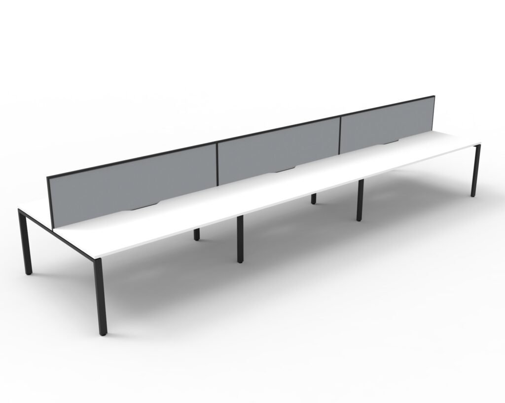 Deluxe Profile Leg Double With Screen (6000W x 1200H x 1530D) image