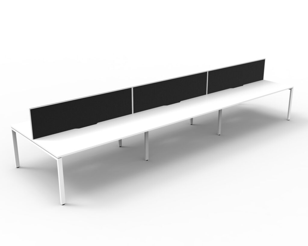Deluxe Profile Leg Double With Screen (3000W x 1200H x 1530D) image